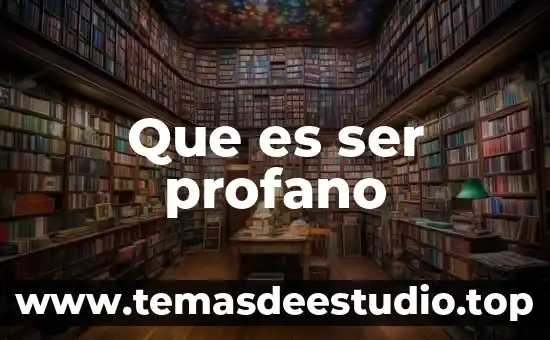 Que es ser alumno normalista texto 8 Que es ser profano