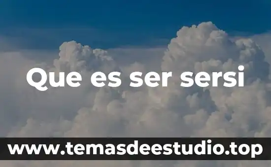 Que es ser una persona astuto 8 Que es ser sersi