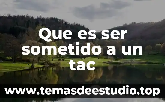 Ser antisocial que es 3 Que es ser sometido a un tac