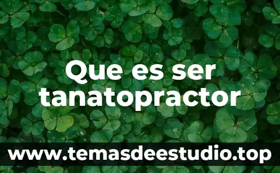 Que es un ser vivo y sus características 7 Que es ser tanatopractor