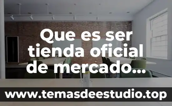 Que es el documento oficial de identidad 5 Que es ser tienda oficial de mercado libre