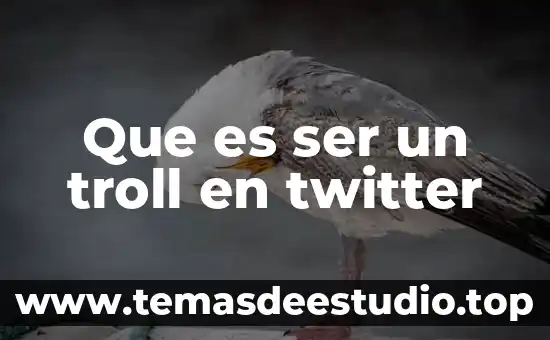 Que es ser noble de alma 8 Que es ser un troll en twitter