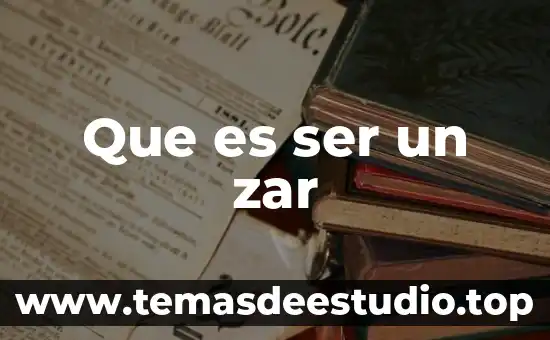 Que es ser un chico bueno 8 Que es ser un zar