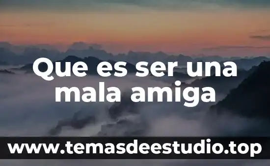 Que es ser interno en un hospital 6 Que es ser una mala amiga
