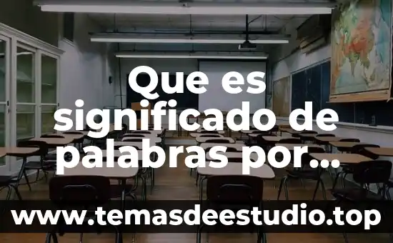 Que es un contexto institucional concepto 6 Que es significado de palabras por contexto