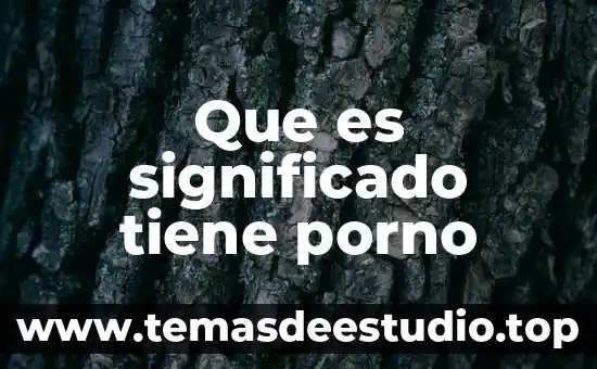 Panacea significado que es 3 Que es significado tiene porno