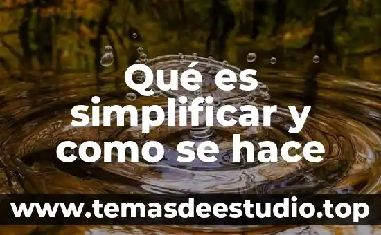 Que es ortoptero diccionario griego 6 Qué es simplificar y como se hace