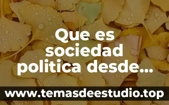 Que es sociedad politica desde la perspectiva de antonio gramsci