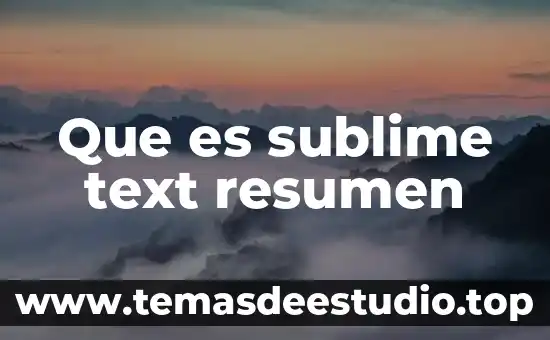 Que es un relato resumen 3 Que es sublime text resumen