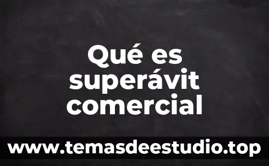 Que es el nombre comercial de una empresa ejemplos 8 Qué es superávit comercial