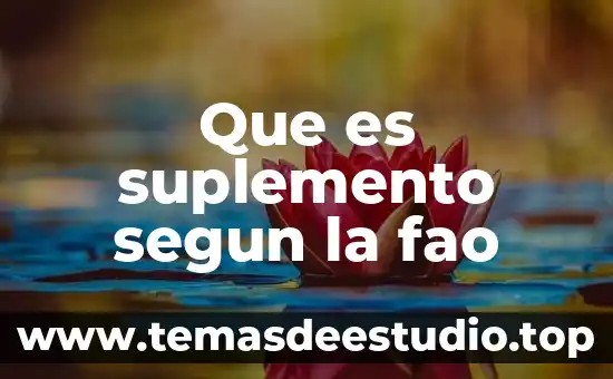 ¿Qué es educación según Paulo Freire? 8 Que es suplemento segun la fao