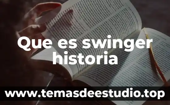 Que es una variante de una historia 6 Que es swinger historia
