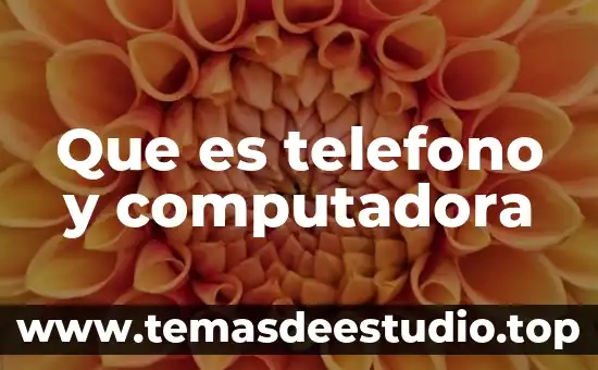 Que es significa bios de una computadora 8 Que es telefono y computadora