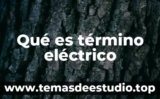 Que es movimiento en mecanica 8 Qué es término eléctrico
