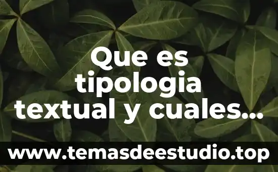 Qué es el movimiento mecánico y cuáles son sus tipos 5 Que es tipologia textual y cuales son