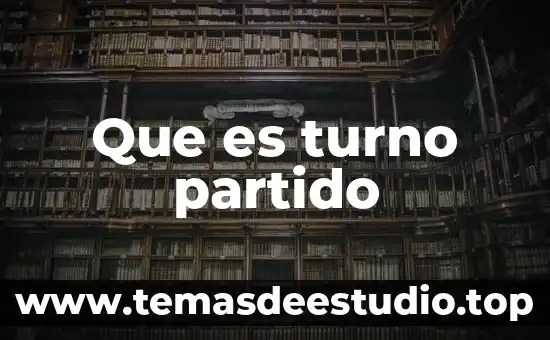 Qué es una ideología de un partido político 5 Que es turno partido