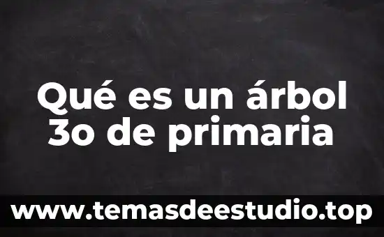 Árbol ultramétrico que es 6 Qué es un árbol 3o de primaria