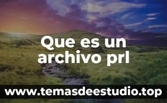Que es un archivo pub 4 Que es un archivo prl