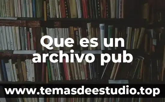 Que es un archivo prl 5 Que es un archivo pub