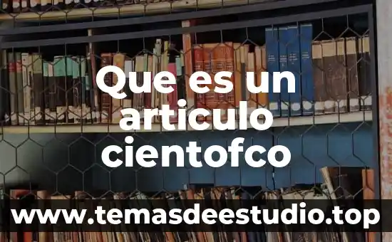 Que es la electroterapia articulo significa 3 Que es un articulo cientofco