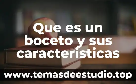 Que es caminos forestales y sus caracteristicas de cada cuno 3 Que es un boceto y sus caracteristicas