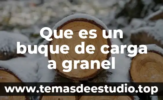 Que es una carga muerta en arquitectura 3 Que es un buque de carga a granel