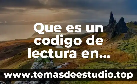 Qué es una fotoresistencia en electrónica 5 Que es un codigo de lectura en electronica