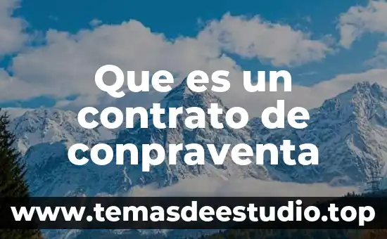 Que es un vicio oculto en un contrato 4 Que es un contrato de conpraventa