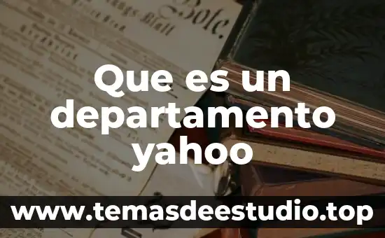 Que es indecencia significado 6 Que es un departamento yahoo