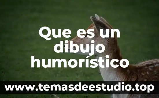 Que es un dibujo humorístico