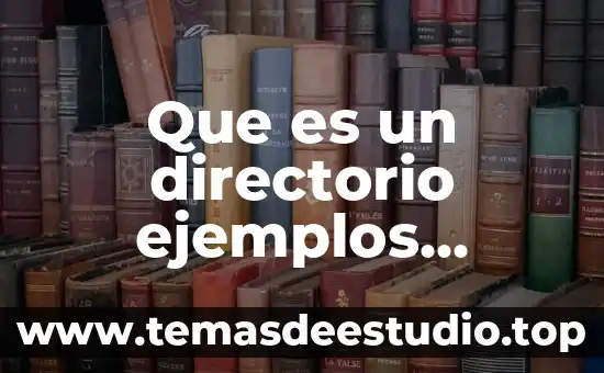 Que es verso y ejemplos cortos 3 Que es un directorio ejemplos cortos