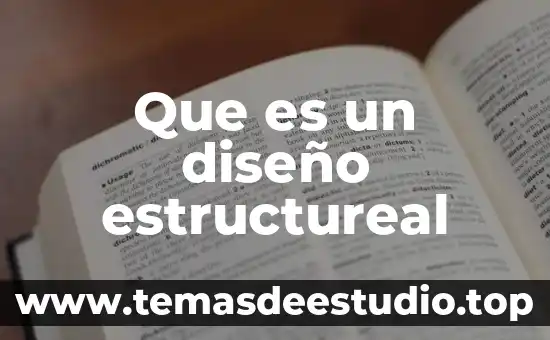Que es supervisor de planta 6 Que es un diseño estructureal