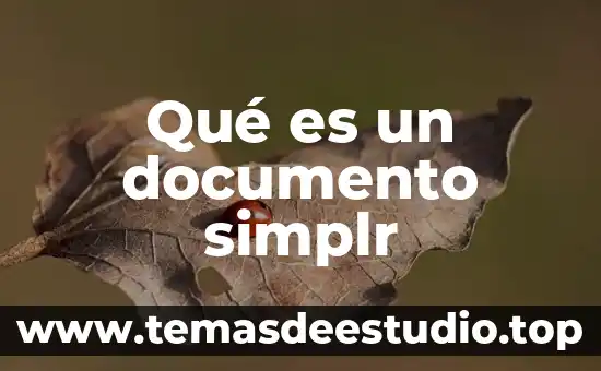 Que es un documento con firma digital 5 Qué es un documento simplr