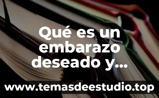 Que es un verbo infinitivo del embarazo no planeado 3 Qué es un embarazo deseado y planeado