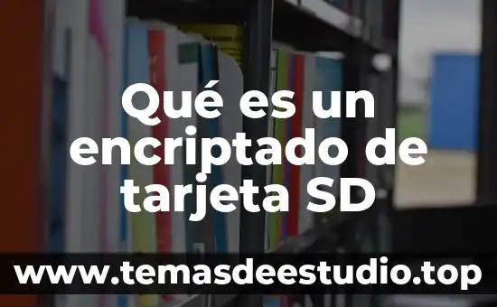 Que es nombre corto de la tarjeta liverpool 7 Qué es un encriptado de tarjeta SD