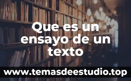 Que es una referancia en un ensayo 4 Que es un ensayo de un texto