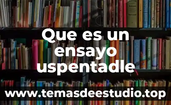 Queesuna sintesisi y que es un ensayo 4 Que es un ensayo uspentadle