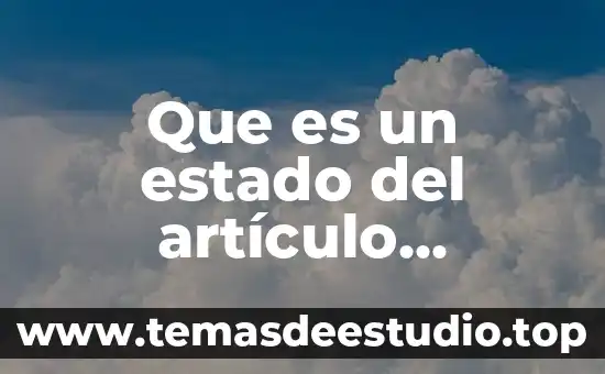 Que es la ruptura de estado mexico 5 Que es un estado del artículo reformado
