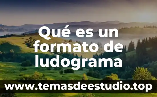Que es formato ts-hq 3 Qué es un formato de ludograma