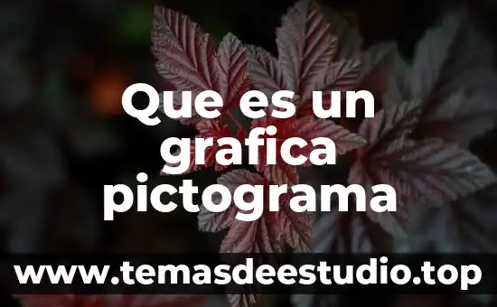 Que es un pictograma en estadistica y como se construye 6 Que es un grafica pictograma