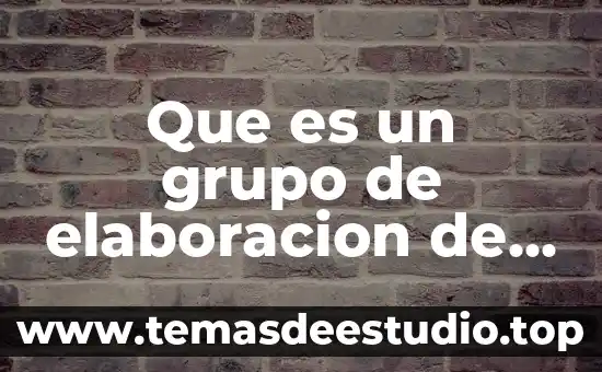 Que es la historia en las ciencias politicas 5 Que es un grupo de elaboracion de politicas