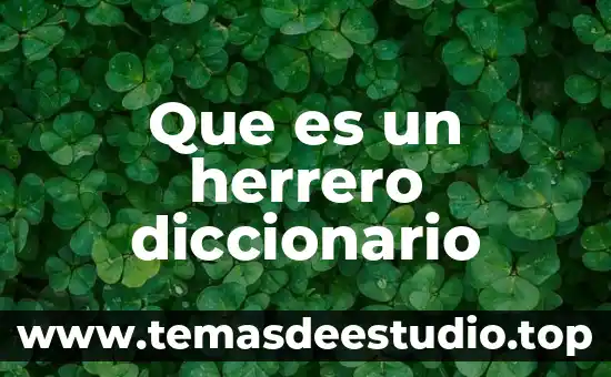 Qué es una ley teoría diccionario 7 Que es un herrero diccionario