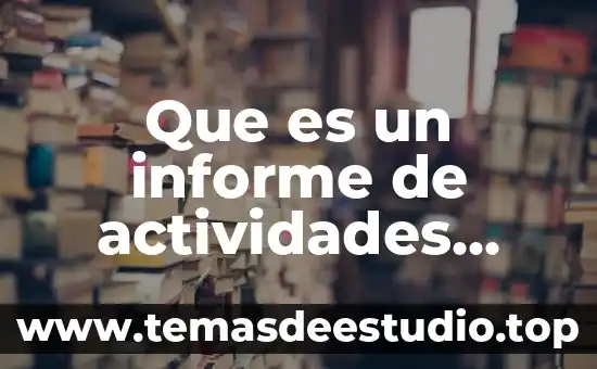 Que es juegos pópulares y actividades alternativas 4 Que es un informe de actividades nocturnas