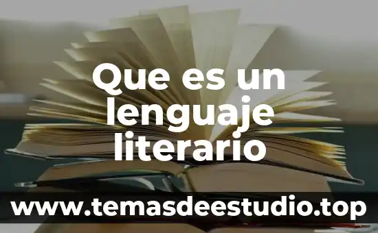 Que es un movimiento literario en bagon del rincon 8 Que es un lenguaje literario
