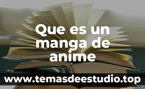 Qué es un ovas en anime 8 Que es un manga de anime