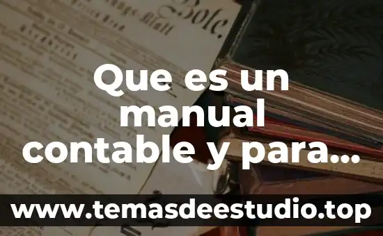 Que es regristro de resultados en el modo cientifico 5 Que es un manual contable y para que sirve