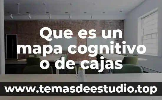 Que es en expresion del arte un cognitivo perceptual 6 Que es un mapa cognitivo o de cajas