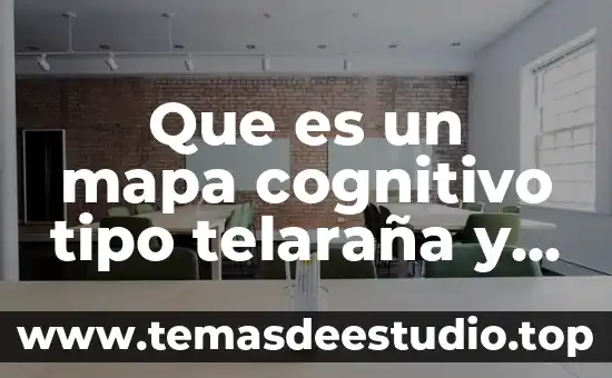 Que es el organizador grafico telaraña 4 Que es un mapa cognitivo tipo telaraña y sus caracteristicas