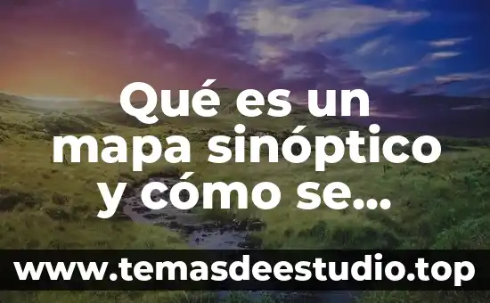 Que es la libertad para mi cuadro sinoptico 3 Qué es un mapa sinóptico y cómo se elabora