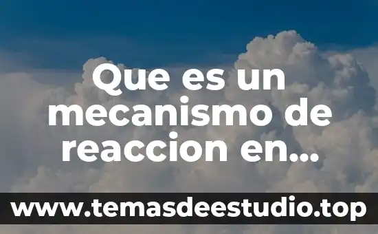 Que es un cosmético y que tipo de reacción es 6 Que es un mecanismo de reaccion en quimica organica alcanos